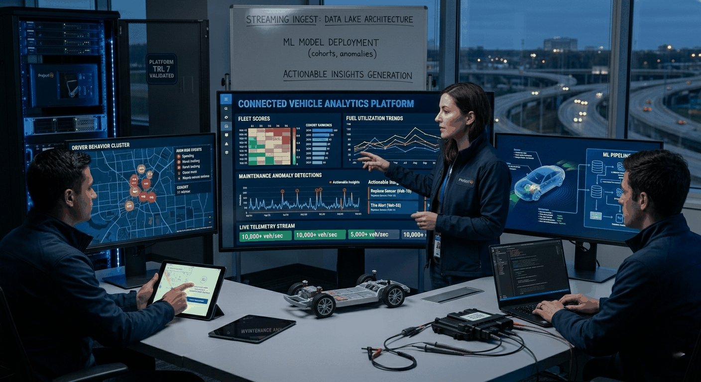 Connected Vehicle Analytics Platform