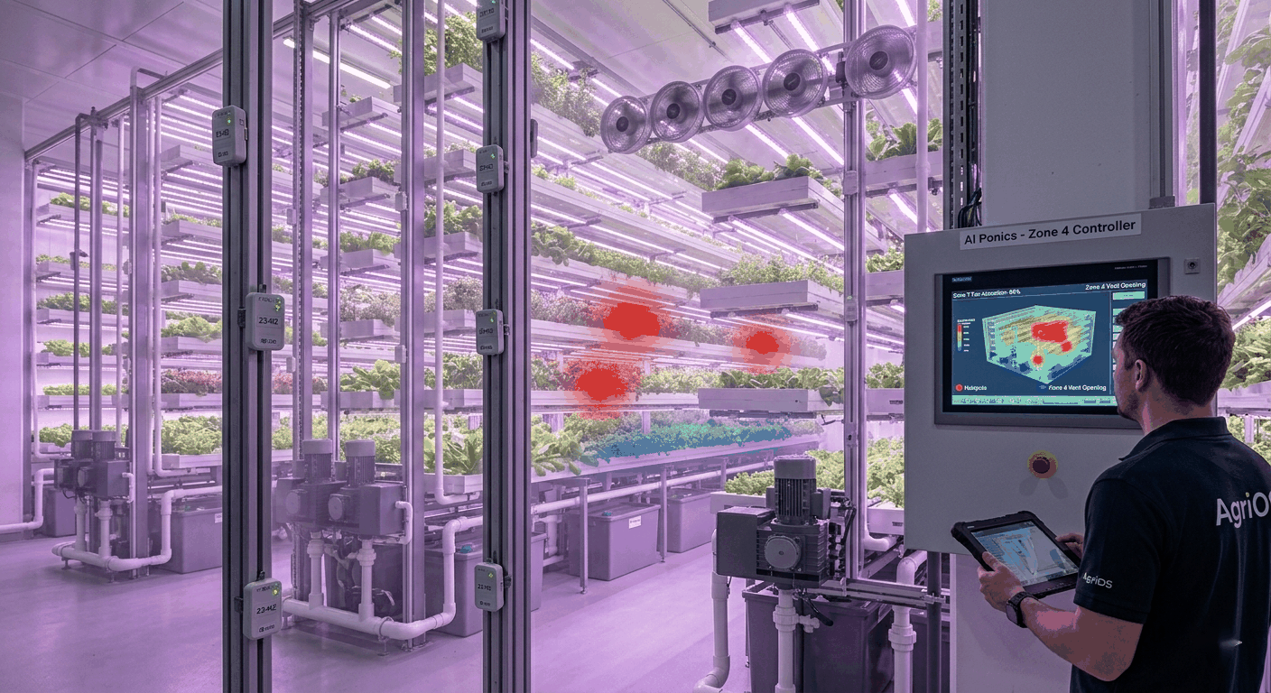 Hydroponics Environmental Control System