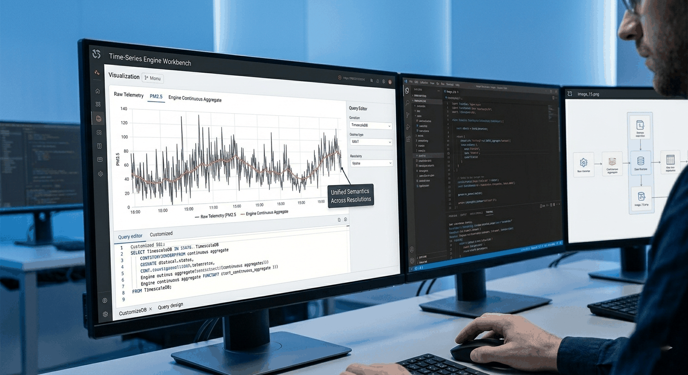Time-Series Data Analytics Engine