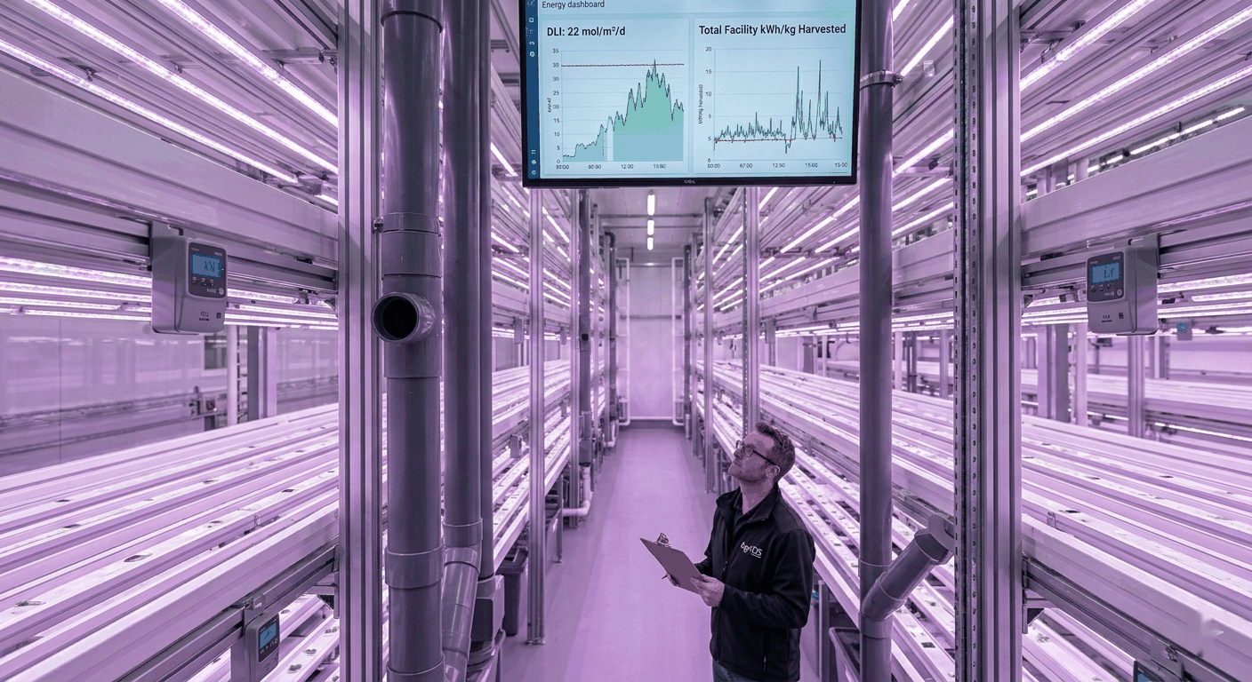 Vertical Farming Optimization System